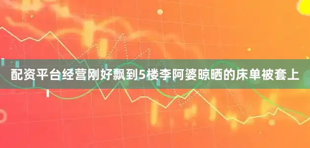 配资平台经营刚好飘到5楼李阿婆晾晒的床单被套上